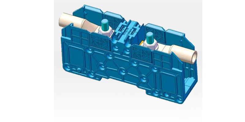 Bloque de terminales para terminales de cable