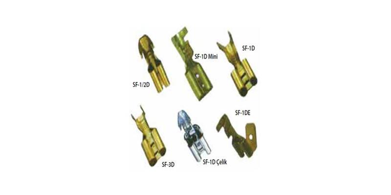 Tipo plano, cable y terminales hembra-macho