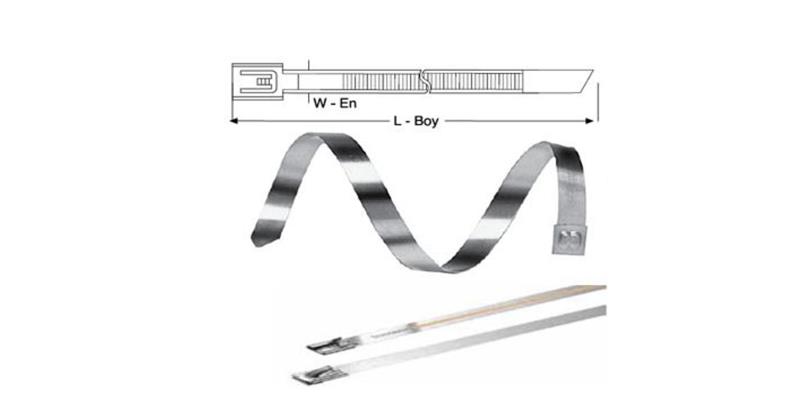 Bridas de cables de metal (AISI 304 - 316)